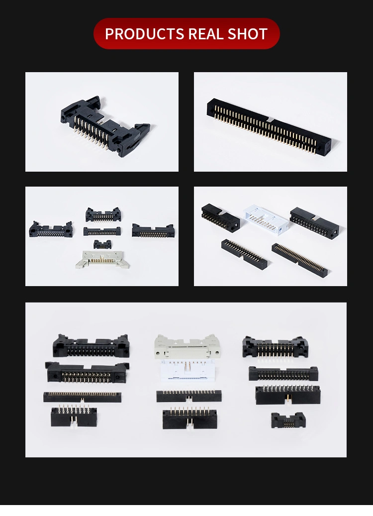 1.27/2.0/2.54mm Pitch Ejector Header Box Header Factory Directly Supply