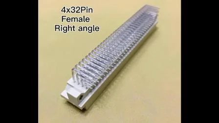 4row*32POS Right Angle Female Terminal DIP Board to Board DIN41612 Connector
