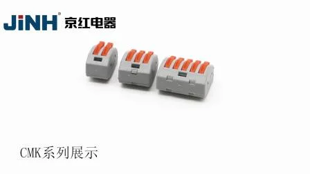 Jinh Electircal Terminal Block Push in Wire Connector Compact Quick Power Splice Lever Connectors
