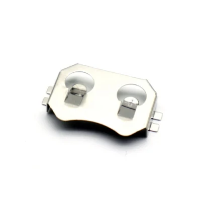 Cr2032 912 Battery Contact Battery Holder Steel with Nickel Plating DIP/SMT